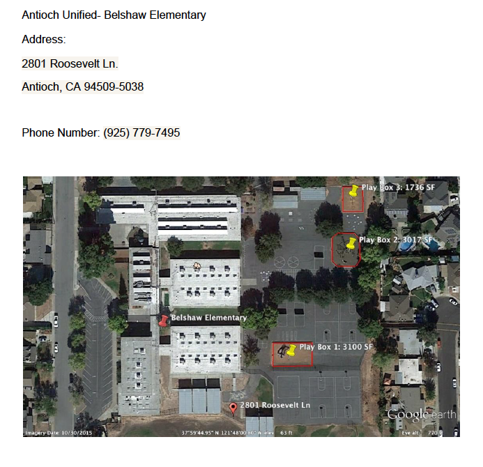 Antioch Unified- Belshaw Elementary Antioch Unified- Belshaw Elementary