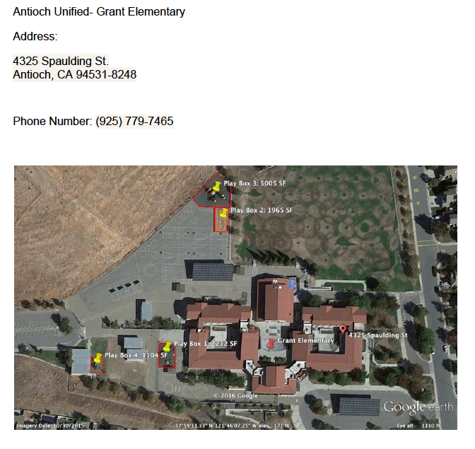 Antioch Unified- Grant Elementary Antioch Unified- Grant Elementary