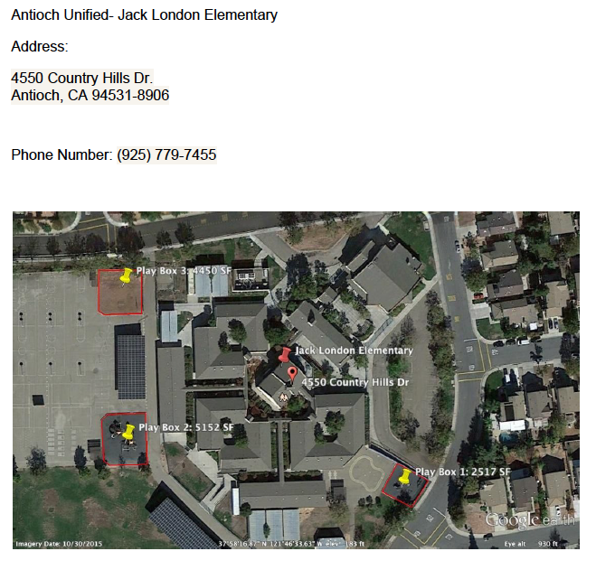 Antioch Unified- Jack London Elementary Antioch Unified- Jack London Elementary
