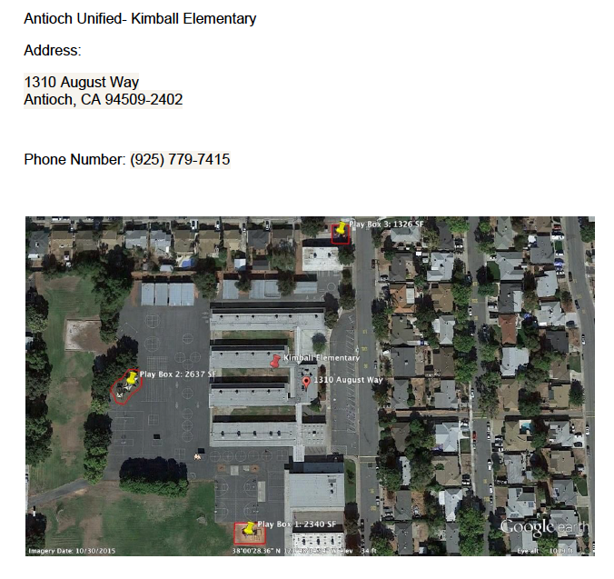 Antioch Unified- Kimball Elementary Antioch Unified- Kimball Elementary