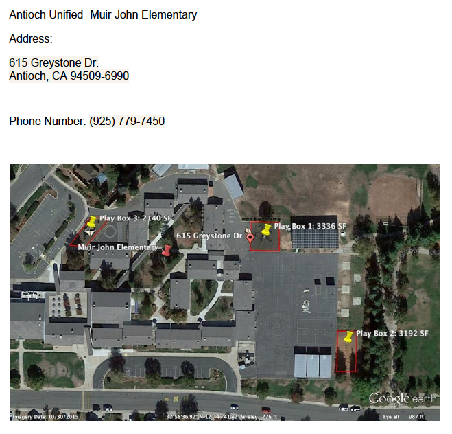 Antioch Unified- Muir John Elementary Antioch Unified- Muir John Elementary