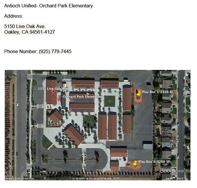 Antioch Unified- Orchard Park Elementary Antioch Unified- Orchard Park Elementary