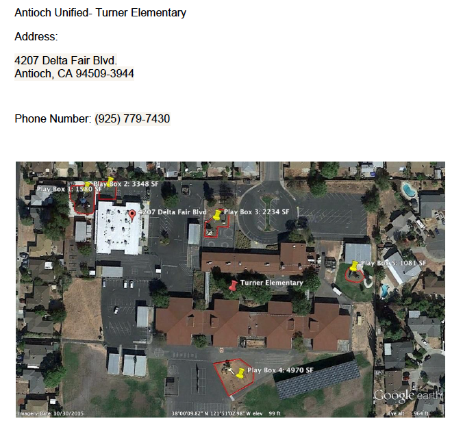 Antioch Unified- Turner Elementary Antioch Unified- Turner Elementary