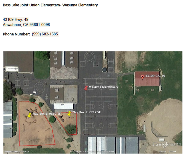 Bass Lake Joint Union Elementary- Wasuma Elementary