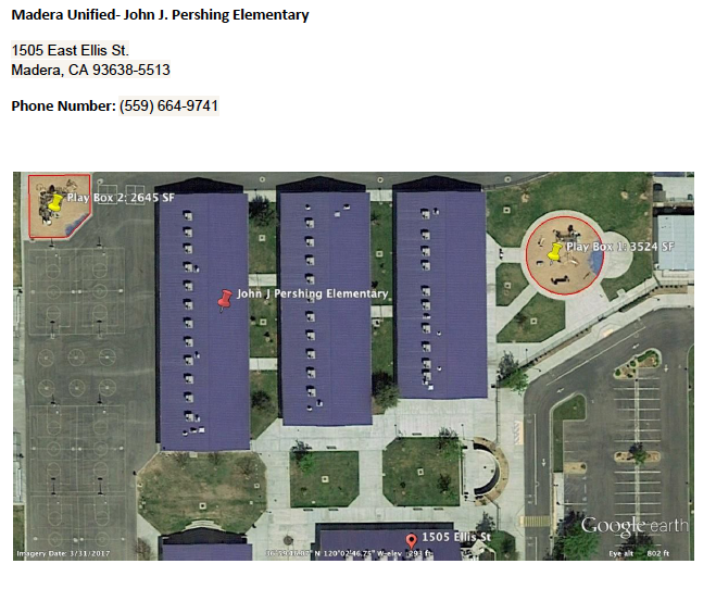 Madera Unified- John J. Pershing Elementary Madera Unified- John J. Pershing Elementary