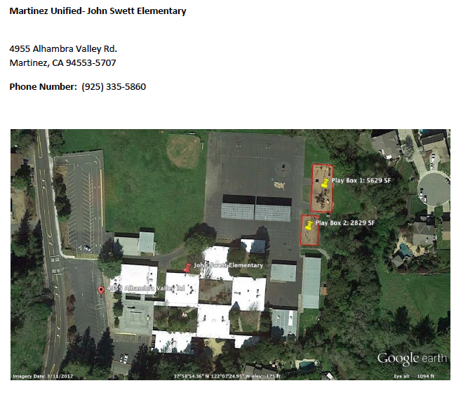 Martinez Unified- John Swett Elementary Martinez Unified- John Swett Elementary