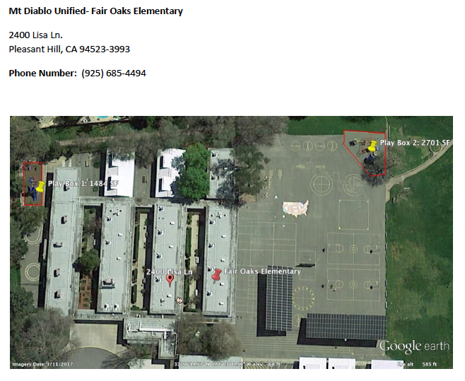 Mt Diablo Unified- Fair Oaks Elementary Mt Diablo Unified- Fair Oaks Elementary