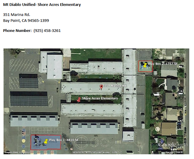 Mt Diablo Unified- Shore Acres Elementary Mt Diablo Unified- Shore Acres Elementary