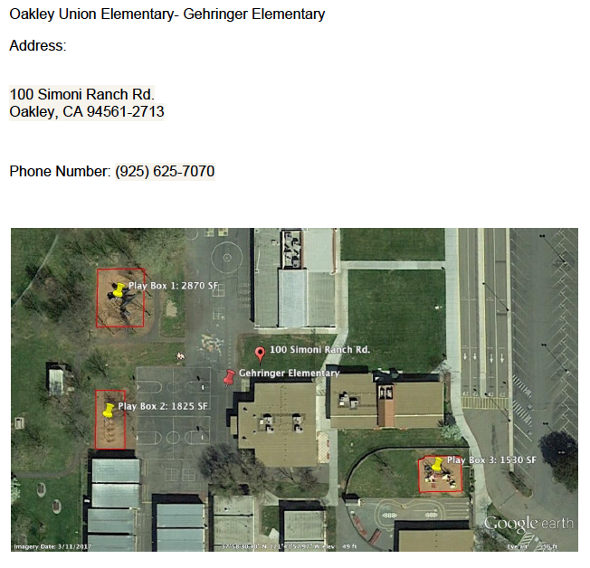 Oakley Union Elementary- Gehringer Elementary Oakley Union Elementary- Gehringer Elementary