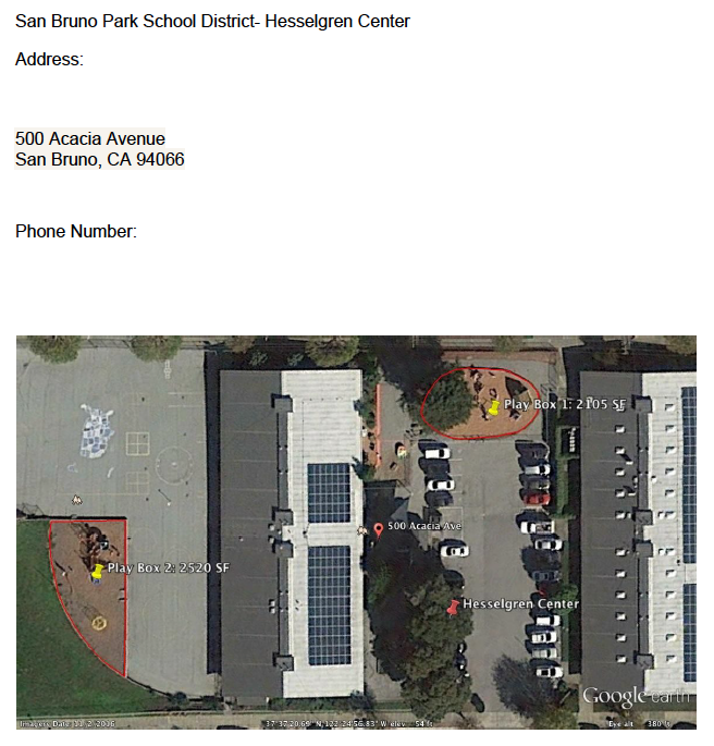 San Bruno Park School District- Hesselgren Center San Bruno Park School District- Hesselgren Center