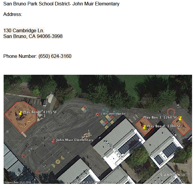 San Bruno Park School District- John Muir Elementary San Bruno Park School District- John Muir Elementary
