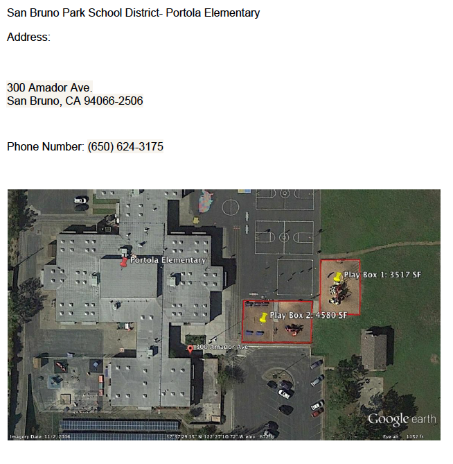 San Bruno Park School District- Portola Elementary San Bruno Park School District- Portola Elementary