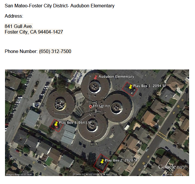 San Mateo-Foster City District- Audubon Elementary San Mateo-Foster City District- Audubon Elementary
