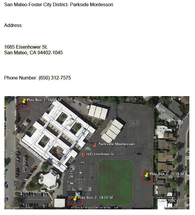 San Mateo-Foster City District- Parkside Montessori San Mateo-Foster City District- Parkside Montessori