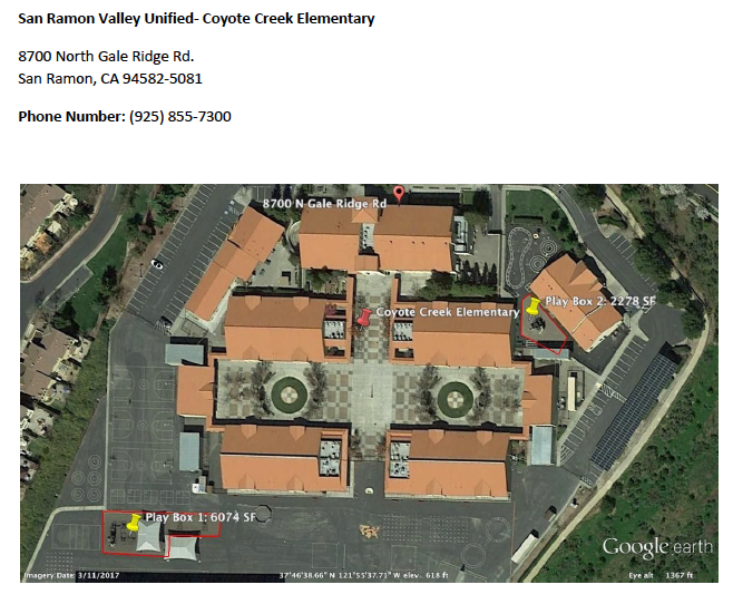San Ramon Valley Unified- Coyote Creek Elementary San Ramon Valley Unified- Coyote Creek Elementary