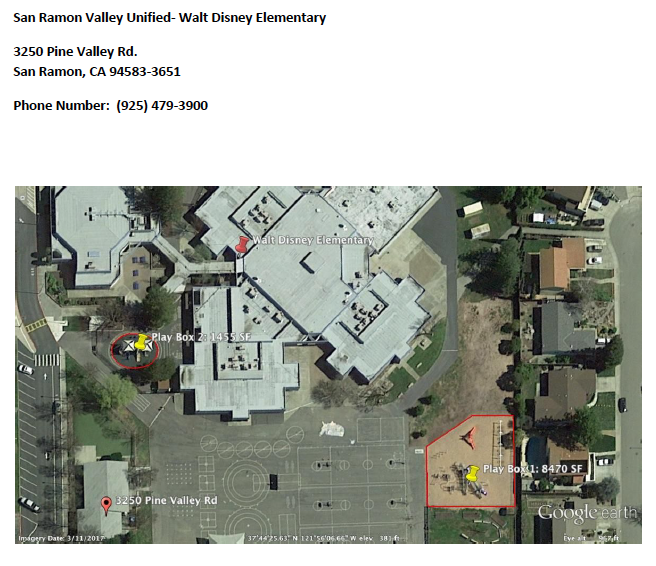 San Ramon Valley Unified- Walt Disney Elementary San Ramon Valley Unified- Walt Disney Elementary