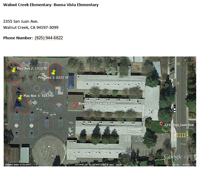 Walnut Creek Elementary- Buena Vista Elementary Walnut Creek Elementary- Buena Vista Elementary