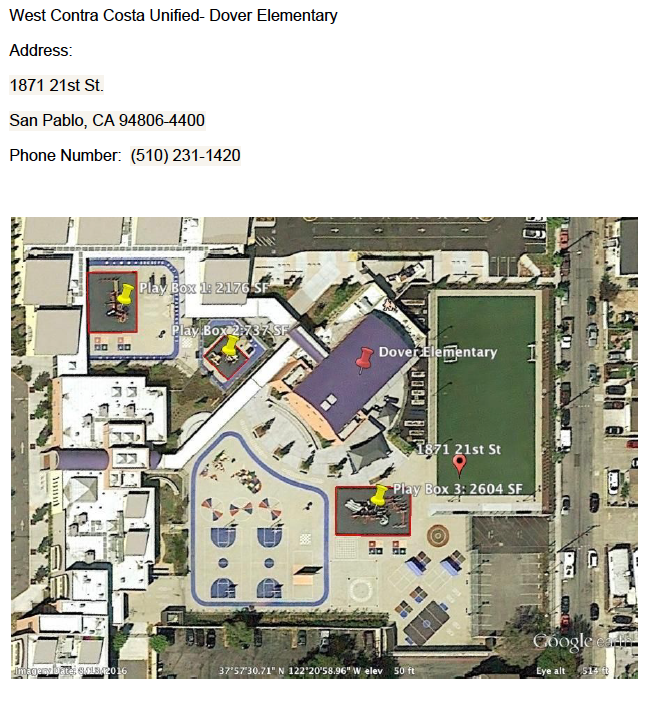 West Contra Costa Unified- Dover Elementary West Contra Costa Unified- Dover Elementary