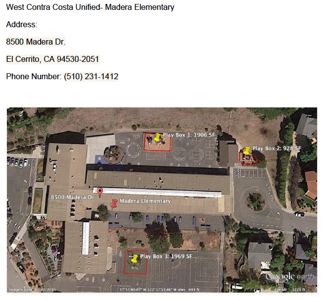 West Contra Costa Unified- Madera Elementary West Contra Costa Unified- Madera Elementary