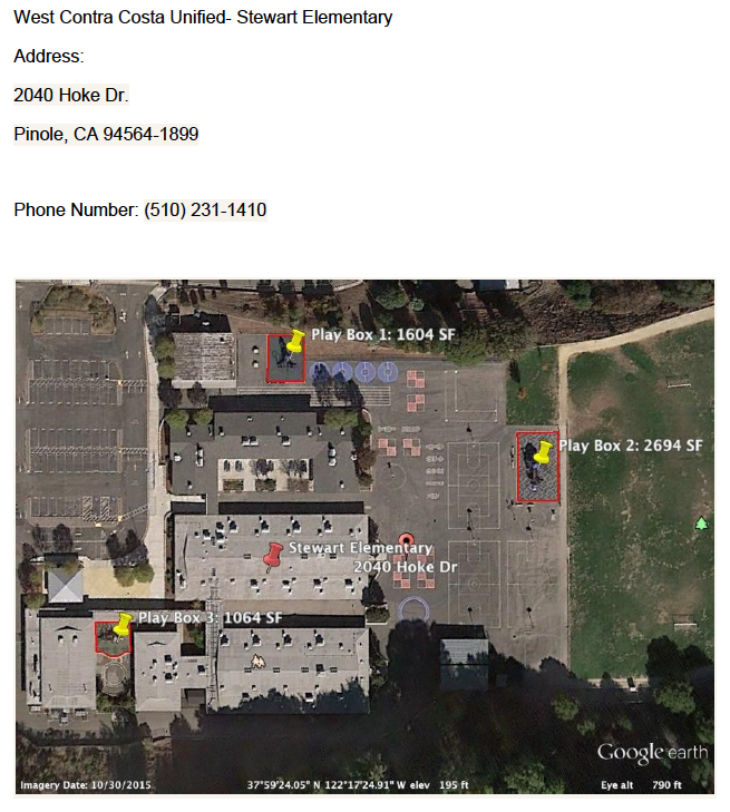 West Contra Costa Unified- Stewart Elementary West Contra Costa Unified- Stewart Elementary