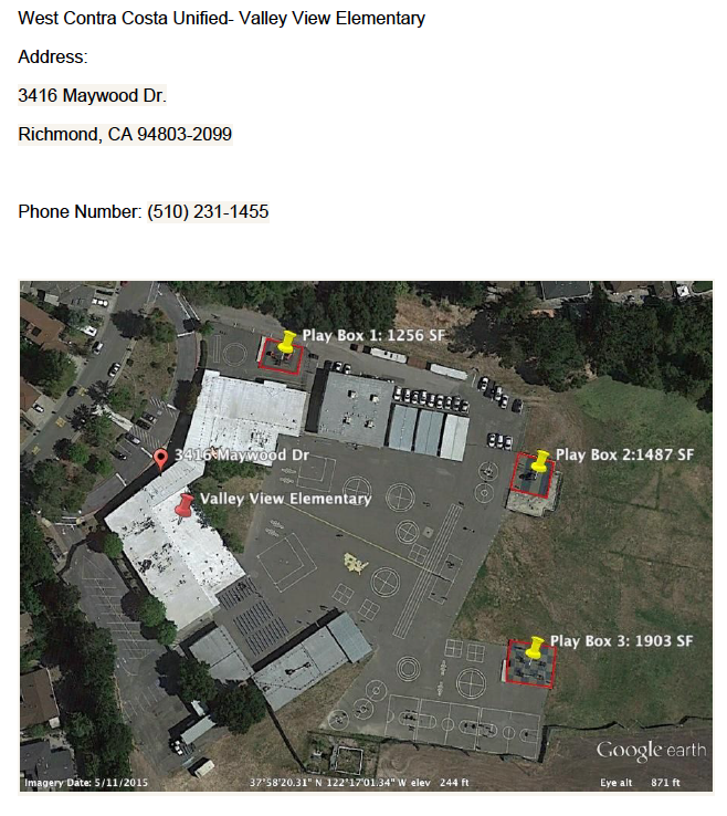 West Contra Costa Unified- Valley View Elementary West Contra Costa Unified- Valley View Elementary