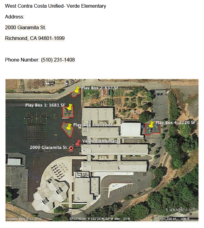 West Contra Costa Unified- Verde Elementary West Contra Costa Unified- Verde Elementary