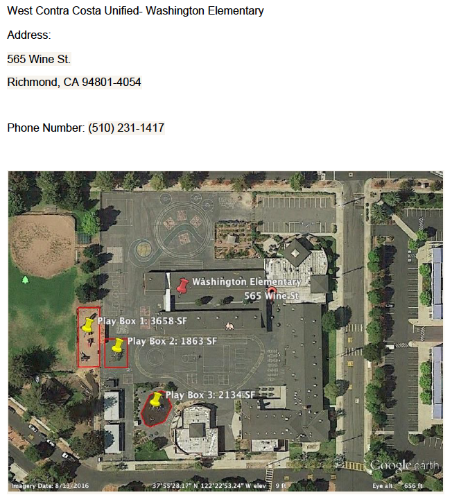 West Contra Costa Unified- Washington Elementary West Contra Costa Unified- Washington Elementary