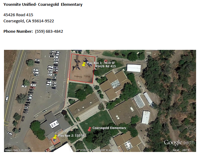 Yosemite Unified- Coarsegold Elementary