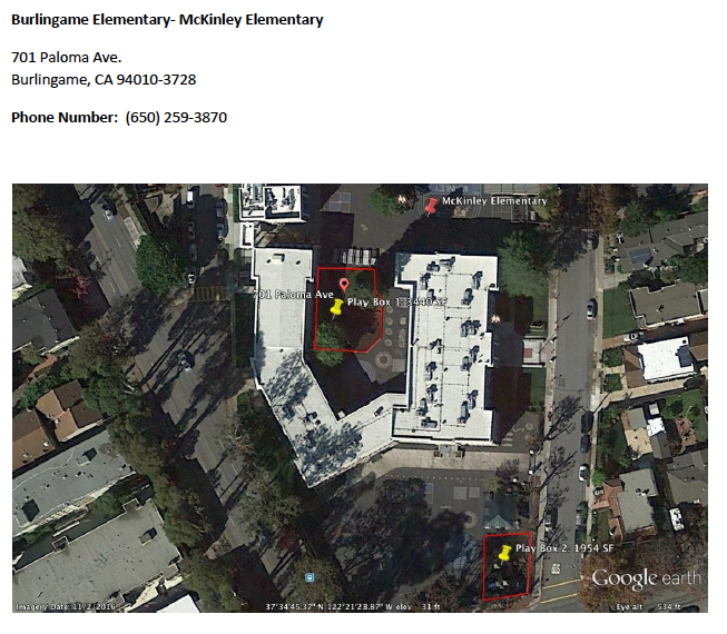 Burlingame Elementary- McKinley Elementary Burlingame Elementary- McKinley Elementary