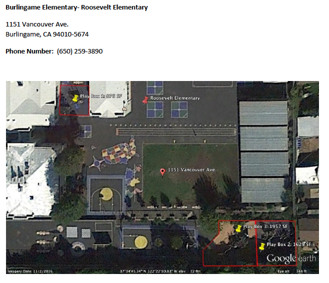 Burlingame Elementary- Roosevelt Elementary Burlingame Elementary- Roosevelt Elementary