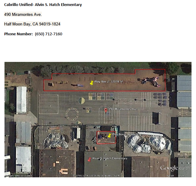 Cabrillo Unified- Alvin S. Hatch Elementary Cabrillo Unified- Alvin S. Hatch Elementary