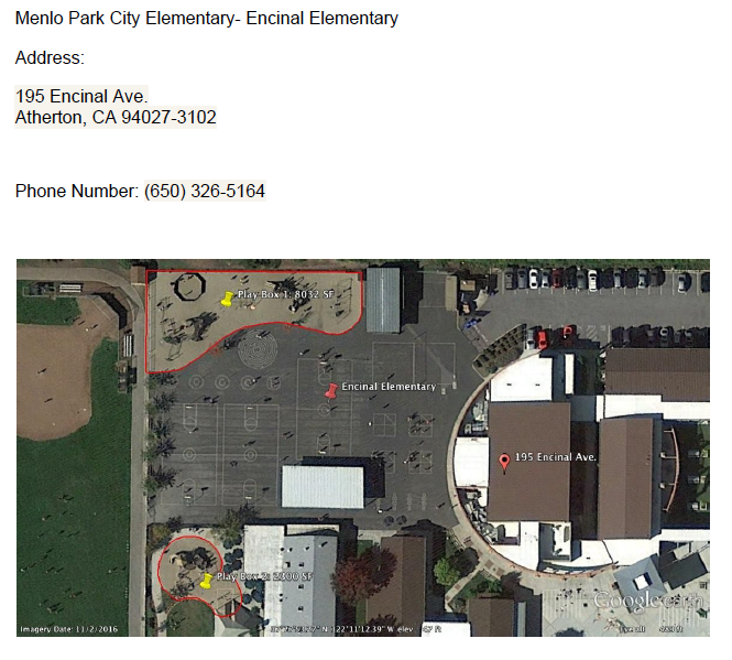 Menlo Park City Elementary- Encinal Elementary Menlo Park City Elementary- Encinal Elementary