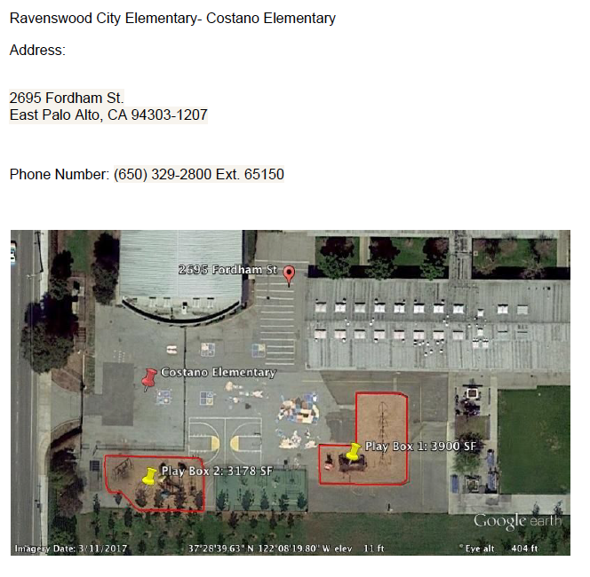 Ravenswood City Elementary- Costano Elementary Ravenswood City Elementary- Costano Elementary